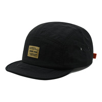Casquette de baseball en jean à séchage rapide, protection solaire, avec logo personnalisé sur le côté, en nylon, cinq pièces, pour le sport, les loisirs et l'extérieur