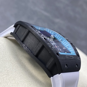 Montre mécanique de luxe Top 055, design de créateur, en fibre de carbone, squelette, classique, tonneau, saphir, pour homme - Product Image 5