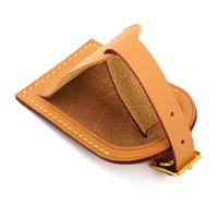Accessoires de voyage étiquette de bagage valise en cuir de vachette porte-adresse d'identité bagages embarquement étiquette Portable étiquette de bagage