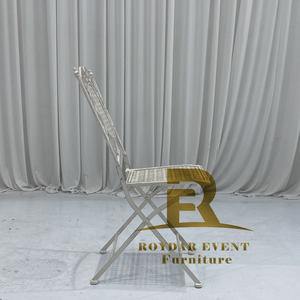 Silla de jardín para bodas Silla de comedor de metal <span class=keywords><strong>Miranda</strong></span> Muebles de exterior Silla de mariposa plegable - Product Image 5