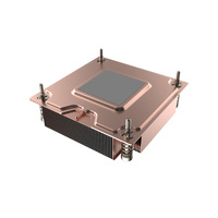 Ventilateur de boîtier d'ordinateur avec dissipateur thermique en cuivre et aluminium, roulement hydraulique et 32 CFM