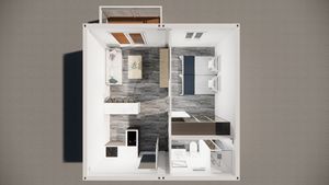 Maisons Conteneur Logements <span class=keywords><strong>Sociaux</strong></span> Villas Modulaires Préfabriquées Fabricant Professionnel - Product Image 3