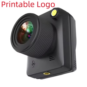 Cámara de Visión Nocturna a Color, Fotografía en Retraso, Lente Giratoria Gran Angular, Impermeable, Mini Cámara de Acción, Luz Débil, Color Completo - Product Image 1