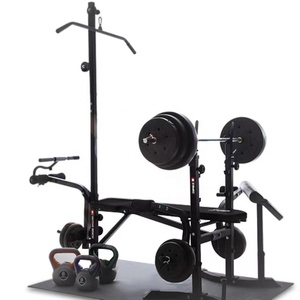 Équipement <span class=keywords><strong>de</strong></span> musculation multifonction SP, lit <span class=keywords><strong>de</strong></span> musculation, équipement <span class=keywords><strong>de</strong></span> fitness, réglable, pliable, en métal, unisexe - Product Image 1