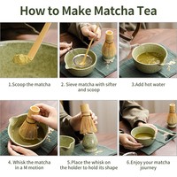 Capsules de thé matcha naturel de qualité cérémonielle personnalisées Espritgift, best-seller, ensemble de 6a capsules de matcha dans une boîte