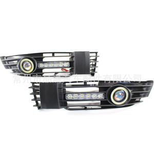 Czpinchen - Kit de Rejilla con Luces Antiniebla de Proyección LED para Volkswagen Passat B5.5, Luces de Circulación Diurna, 1999-2005 - Product Image 5