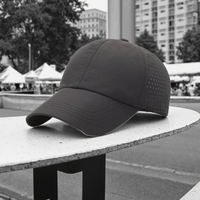 Casquette de baseball sportive à séchage rapide des fabricants en gros Casquette de pêche à écran solaire respirante pour les loisirs d'été en plein air