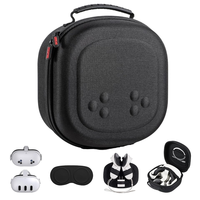 Boîte de rangement de voyage rigide et durable pour casque VR et accessoires Meta Quest 3/3S, étui de transport rigide de protection pour VR