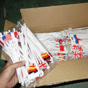 Drapeau National de marque mariage Logo personnalisé drapeau boisson agitateur Swizzle bâton agitateur à <span class=keywords><strong>Cocktail</strong></span> en plastique pour <span class=keywords><strong>Cocktail</strong></span> - Product Image 4