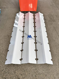 Équipement professionnel Matériaux galvanisés Feuille de toiture Faisant Ridge Cap Roll Forming Machine - Product Image 2