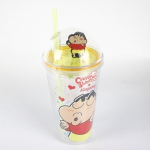 Nhựa Rơm Cốc Với Nhân Vật Hoạt Hình Trên Nắp - Product Image 5