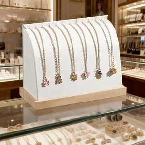Expositor de Joyería, Soporte para Collares, Organizador de Pulseras, Soporte para Cadenas de Suéteres, Accesorio para Exhibición de Joyas - Product Image 1