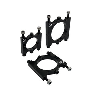 RJXHOBBY RJX 25~50mm Thickened Carbon Tube <b>Clamp</b> Drone Arm Connector Carbon Fiber Tube Hoop Fixing Base for Drone <b>Frame</b> - Product Image 6
