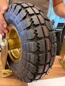 Rueda Giratoria de 8 Pulgadas con Capacidad de Carga de 200 kg, Carro de Almacenamiento con Neumáticos Inflables Industriales de Alta Resistencia para Exteriores - Product Image 5