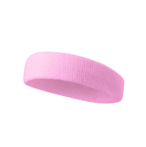 Bandeau de sport en polyester fin brodé de logo personnalisé élastique et absorbant la sueur pour le basket-ball et la course à pied amortissement à large prise - Product Image 5