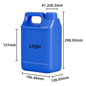 Capacité 30kg recyclable de qualité alimentaire du baril en plastique carré empilable épais 25L pour le stockage des déchets chimiques - Product Image 5