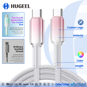 Kabel <span class=keywords><strong>USB</strong></span> C Grosir Custom 3ft 6ft <span class=keywords><strong>10ft</strong></span> 65W Pengisian Cepat Berkualitas Tinggi Kabel Data Tipe-C untuk Ponsel Tablet Laptop Kabel <span class=keywords><strong>USB</strong></span> - Product Image 1
