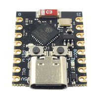Modul Papan Pengembangan ESP32 MINI C3 Modul Wifi BT Prosesor RISC-V 32-Bit Single-Core ESP32-C3 16Pin Tipe-C