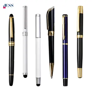Stock Up Modern Fancy Metal Roller Pen Luxury High Quality Gel Pen For Gift