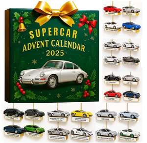 Série de boîtes aveugles de Noël <span class=keywords><strong>Calendrier</strong></span> de l'Avent de 24 jours avec mini décorations et dessins de dessins animés Pendentif de Noël - Product Image 4