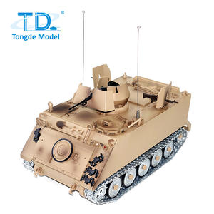 M113A1 Télécommande Modèle de combat RC à l'échelle 1:16 Véhicule <span class=keywords><strong>d</strong></span>'<span class=keywords><strong>assaut</strong></span> blindé en métal de cavalerie <span class=keywords><strong>Jouet</strong></span> Portée de 30m Batteries incluses - Product Image 6