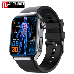 นาฬิกาอัจฉริยะเพื่อสุขภาพ F700 ตรวจวัดคลื่นไฟฟ้าหัวใจ (ECG) วัดค่า HRV ตรวจสอบการนอนหลับ กันน้ำระดับ IP67 นาฬิกาอัจฉริยะพร้อมฟังก์ชั่นโทรฉุกเฉิน SOS ติดตามการออกกำลังกาย - Product Image 1