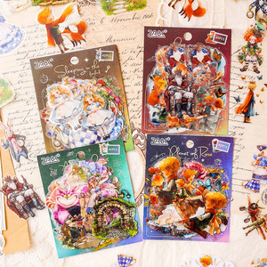 สติกเกอร์วัสดุ PET กันน้ำแบบมีกาวในตัว ตลกขบขัน ตกแต่งบ้าน วันหยุด งานฝีมือ เครื่องเขียน งานอีเว้นท์ ปาร์ตี้ ส่วนตัว - Product Image 2