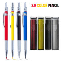 Crayon mécanique en métal de 0,5 mm, pour dessin artistique, conception HB, crayon automatique à faible centre de gravité, pour l'écriture, fournitures scolaires et de bureau pour étudiants