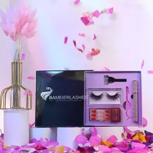 eyelash vendor customized boxes Full Strip Lashes lashes3d wholesale vendor 25mm