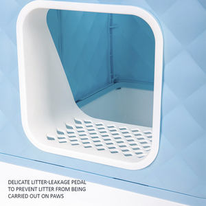 Offre Spéciale <span class=keywords><strong>bac</strong></span> <span class=keywords><strong>à</strong></span> litière en plastique fermé inodore pour chat <span class=keywords><strong>bac</strong></span> <span class=keywords><strong>à</strong></span> <span class=keywords><strong>sable</strong></span> pour chats - Product Image 5