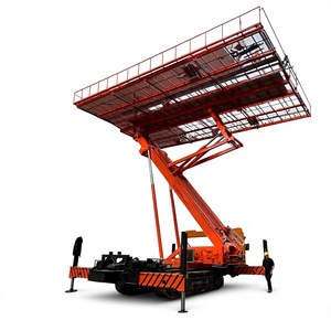Plataforma Elevadora Araña de Servicio Pesado 20m con Motor Diésel, Pluma Telescópica, Orugas, para Terrenos Difíciles, Equipo de Elevación Tripulado con Caja de Cambios - Product Image 1