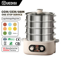 Cuiseur vapeur électrique commercial multi-niveaux YUEDISI en acier inoxydable pour légumes