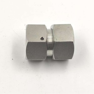 Raccords hydrauliques Minglai en acier inoxydable, joint de transition hexagonal, connecteur hydraulique à filetage interne et externe - Product Image 1