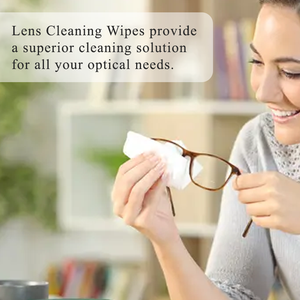 OEM 200 Pcs/Box Eco-Friendly Pre-moistened Lens Cleaning <strong>Wipes</strong> Wet Cleansing <strong>Wipes</strong> for Screen and Glasses - Product Image 3