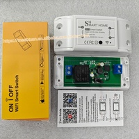 Interruptor Inteligente WiFi Universal Tuya, Temporizador DIY de 10A, Control Remoto Inalámbrico por Aplicación Smart Life, Compatible con Alexa y Google Home