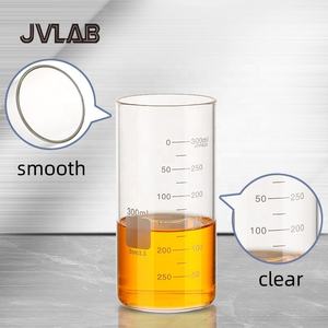 जेवीलैब उच्च बोरोसिलिकेट ग्लास बेकर डायवर्जन पोर्ट मापने वाले कप 50-1000 मिलीलीटर उच्च तापमान और एसिड/अलकाली प्रतिरोधी कोई वारंटी नहीं - Product Image 4