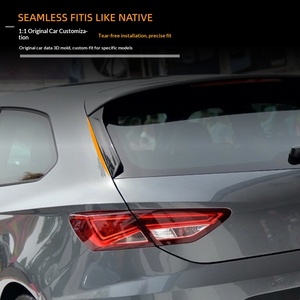 Calcomanía Lateral para <span class=keywords><strong>SEAT</strong></span> <span class=keywords><strong>Leon</strong></span> MK3/3.5 <span class=keywords><strong>FR</strong></span> 2012-2021, Diseño Geométrico para Ventana de Coche, Tipo Adhesivo, Modificación Exterior - Product Image 3