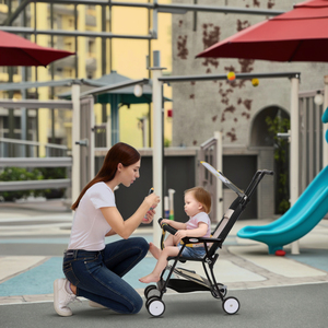 Cochecito de bebé modelo <span class=keywords><strong>Seebaby</strong></span> con sombrilla y ruedas EVA, diseño de dibujos animados bonitos, venta directa de fábrica para uso en verano - Product Image 5
