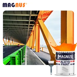 Vente en gros en usine de peinture alkyde à usage général en métal pour l'extérieur peinture magnétique