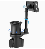 Nouveauté : Meilleur support de téléphone pour voiture avec bras flexible long pour iPad, tablette et PC