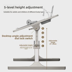 Table de lit pliable réglable, divers matériaux disponibles, différentes tailles, hauteur de support réglable, idéale <span class=keywords><strong>pour</strong></span> les étudiants et l'utilisation à domicile avec <span class=keywords><strong>ordinateur</strong></span>. - Product Image 2