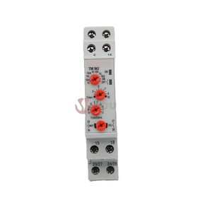 Original TMM1 TMM2 Time Delay Relay 12V 24V 220V AC DIN Rail Mount <b>Timer</b> Relay Adjustable 0.1s-100h with LED Display - Product Image 6