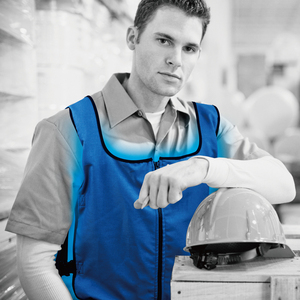 Durable Nylon <strong>Ice</strong> Gel Cooling Vest Safety Vest for Hot Weather Heat Relief - Product Image 2