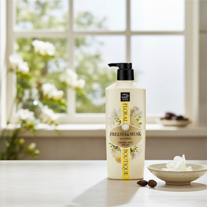 Mise En Scene Gel Parfumé Floral Freesia Musc 650ml Huile de Graines à Faible pH pour Soin des Cheveux Abîmés et Secs Coréen - Product Image 2