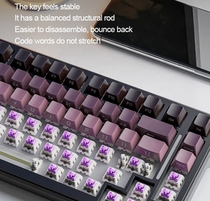 คีย์บอร์ดเกมมิ่งไร้สาย M86 Attack Shark RGB 3 โหมด แบบ Mechanical ปุ่มเปลี่ยนได้ทุกปุ่ม (Hot Swap) ช่องต่อ USB 87 ปุ่ม ป้องกันการกดพร้อมกันได้ทุกปุ่ม ของใหม่แกะกล่อง - Product Image 3