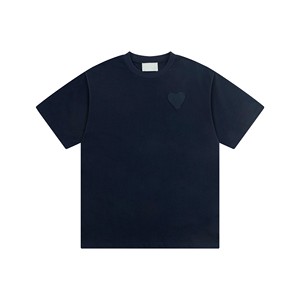 <span class=keywords><strong>T</strong></span>-shirt da uomo di alta qualità 100% cotone a manica corta vestibilità regolare girocollo, stile lusso firmato, lavorato a maglia, popolare a <span class=keywords><strong>Parigi</strong></span> - Product Image 2