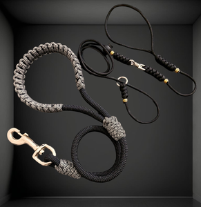 2 en 1 Extra Heavy Duty Climbing <span class=keywords><strong>Dog</strong></span> lleva cuerda correa de perro inteligente Mosquetón de rana Correa doble Split Two <span class=keywords><strong>Dog</strong></span> <span class=keywords><strong>Leash</strong></span> para grandes - Product Image 3