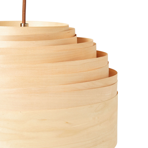 Lámpara Colgante Moderna Hecha a Mano Wood Friends, Estilo Antiguo, E27, Fácil de Colgar, Pequeña, de Madera Contrachapada, con Control Remoto y Regulable - Product Image 5
