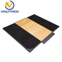 Plataforma de Pesas Multifuncional para Gimnasio Comercial UNIQ, Equipo de Fitness para Culturismo