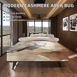 Alfombra Moderna de Estilo Abstracto, de Cachemira de Primera Calidad, Impresa en 3D, Lavable, Plegable, Apta para Mascotas, Antimicrobiana - Product Image 2